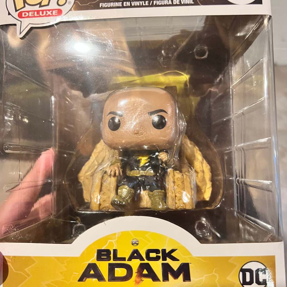 Funko POP! Deluxe DC Black Adam on the Throne 1239 FAST SHIPPING!